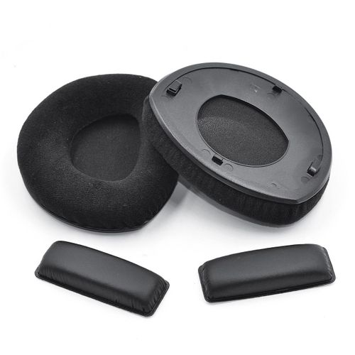 Coussinets d'oreille de rechange Pour Sennheiser RS160 RS170 RS180 HDR160 HDR170 HDR180 casque sans fil(Velours)