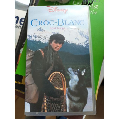Cassette vidéo croc - blanc Dysney