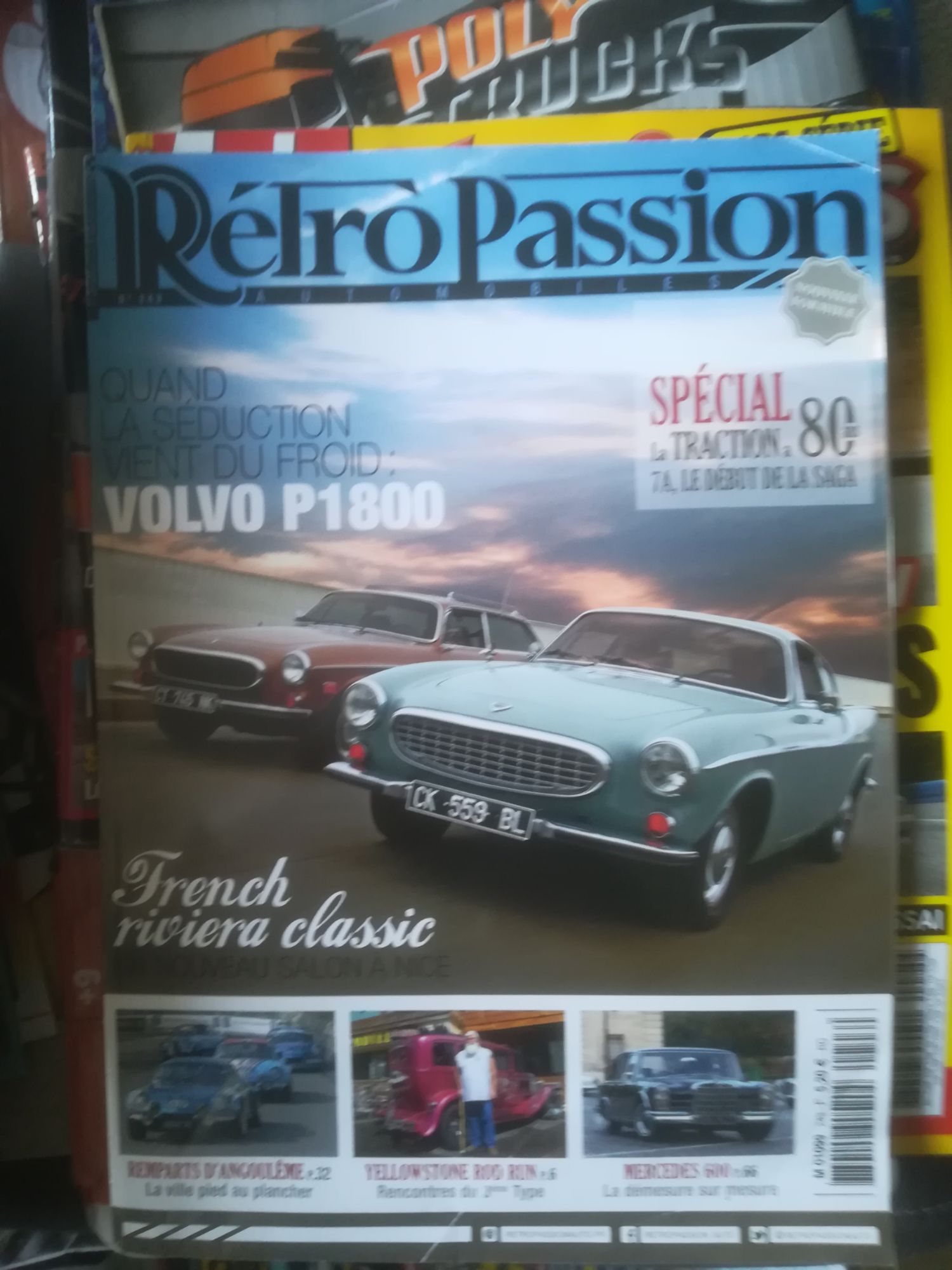 Retro Passion 243 De 2014 Volvo 1800s,1800 Es,Skoda Museum,Citroen 7a,Mercedes 600,Delage D8 120 Coupe Aerosport