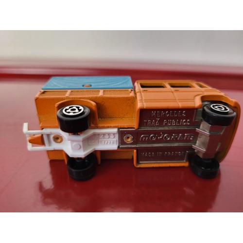 Majorette Mercedes Travaux Publics N° 233 Orange/Bleu