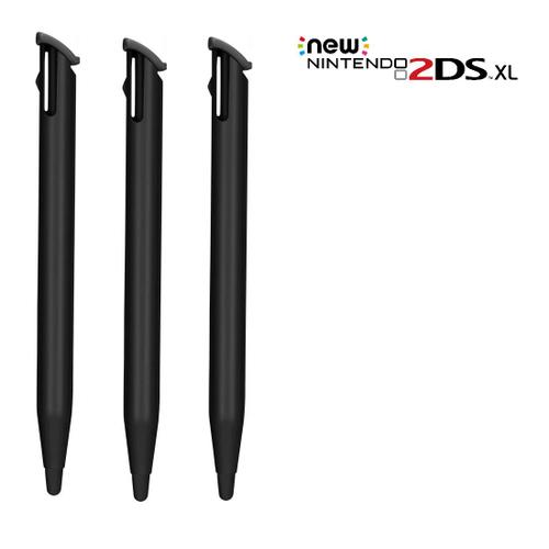 3 Stylets Pour Nintendo New 2ds Xl - Noir - Straße Game