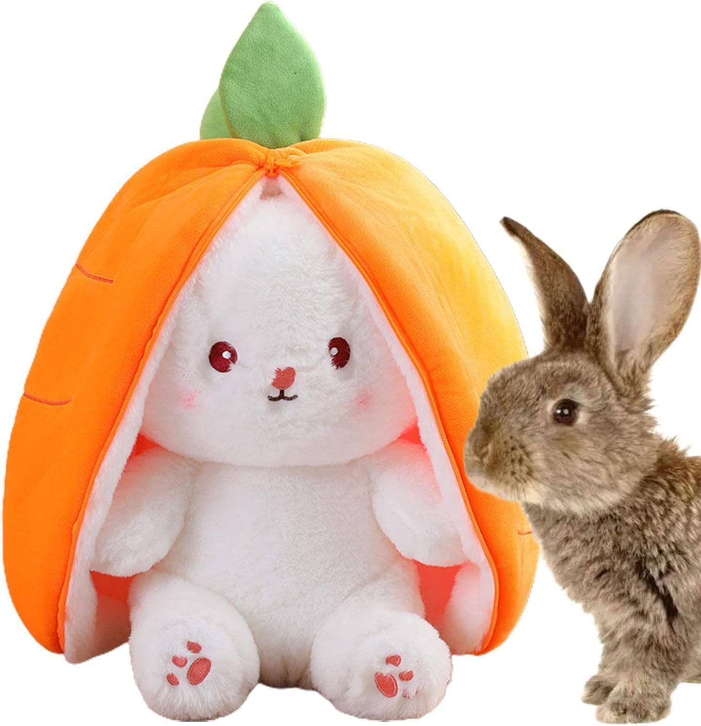 1 Pc, Fraise Lapin Muppet Tourner Petit Lapin Poupée Poupée