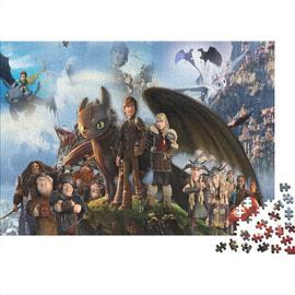 Puzzle How to Train Your Dragon -Puzzle 1000 Pieces Adultes