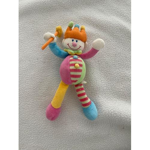 Doudou Clown Jollybaby Petit Model Grelot