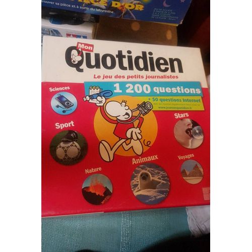 Jeu De Societe Mon Quotidien
