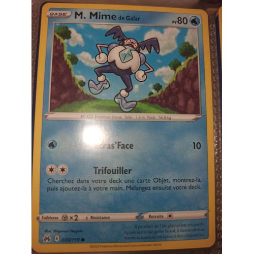 Commune - Pokemon - Zénith Suprême - M. Mime De Galar 30/159