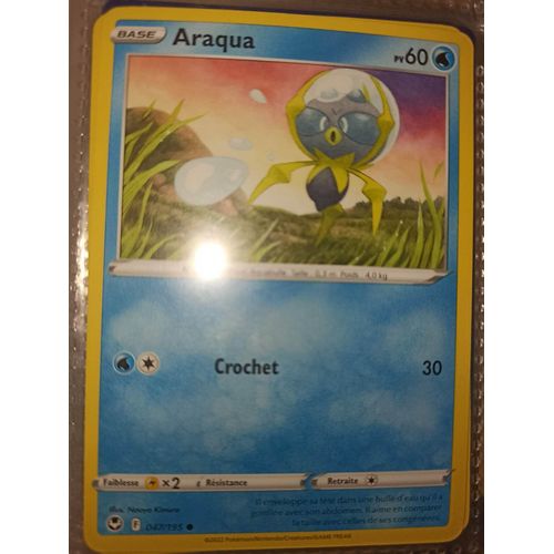 Commune - Pokemon - Tempête Argentée - Araqua 47/195