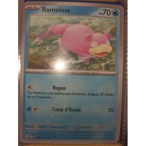 Commune - Pokemon - Écarlate Et Violet De Base - Ramoloss 42/198