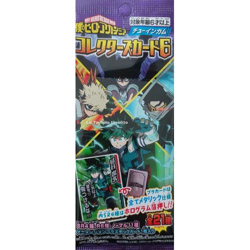 Booster My Hero Academia - Metal Card - Edition Japonaise
