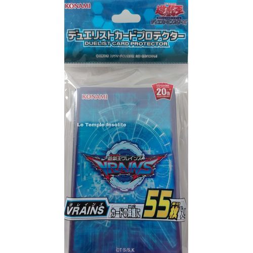 Card Sleeves Yu-Gi-Oh : Vrains Bleu - Import Japonais