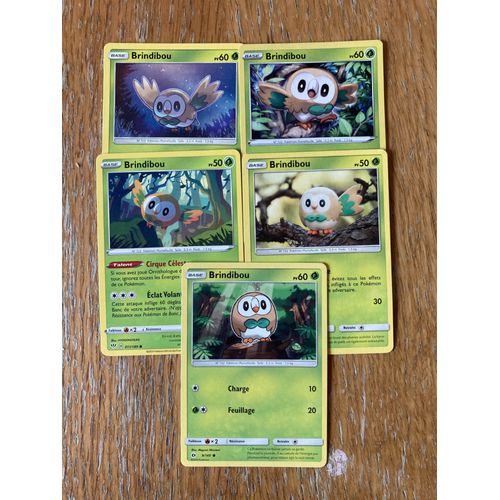 (2939) 5x Brindibou (Pokemon)