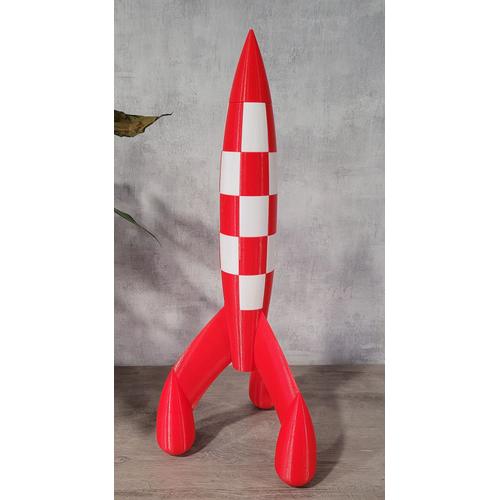 Fusée Tintin - Impression 3D - Figurines