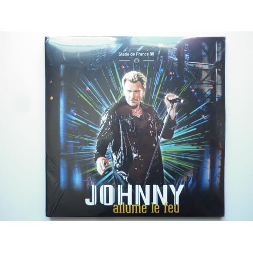 Johnny Hallyday Quadruple 33tours Vinyles Allume Le Feu Stade De France 98