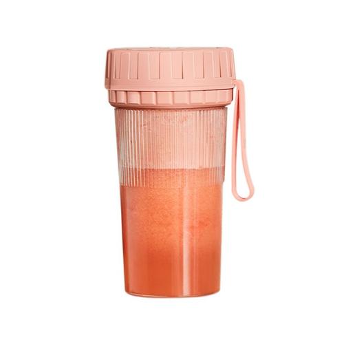 Centrifugeuse, presse-agrumes électrique portable 300ML, mélangeur de smoothie rechargeable USB, processeur de mélangeur mobile Mini Juicer Fast Food