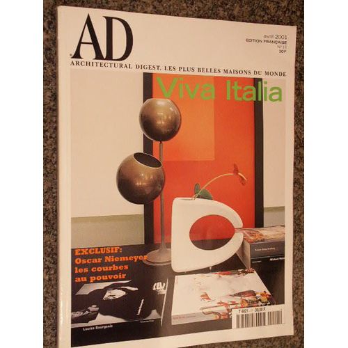 Ad Architectural Digest (Edition Française) N° 11 : Viva Italia