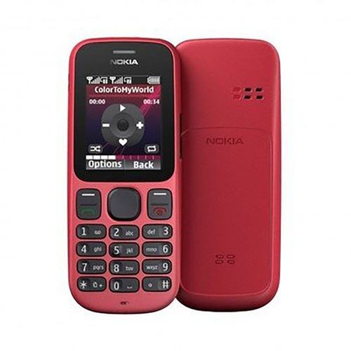 Telephone Mobile Nokia 100 Classic Bouton 2g Telephone Mobile Simple Sim Rouge
