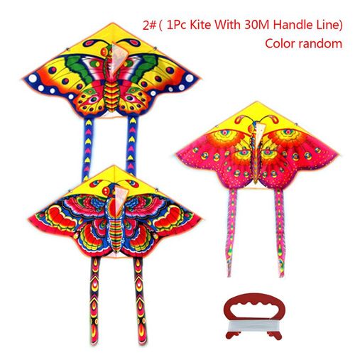 Cerf-Volant Papillon De Sport De Plein Air, Jouet Pour Enfants, 90x50cm, 1 Pièce