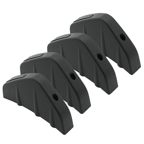 Kit De Séparateur De Lèvre Pour Pare Choc Arrière, 4 Pièces, Diffuseur De Style Aileron De Requin, 100% Neuf Et De Haute Qualité