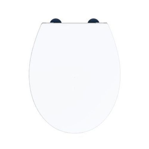 Abattant WC blanc brillant Slim Bemis