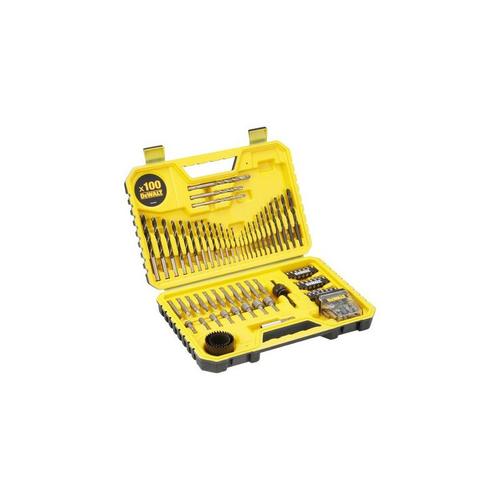 Coffret assortiment forets et embouts perçage vissage DeWalt Extreme (100 pcs)