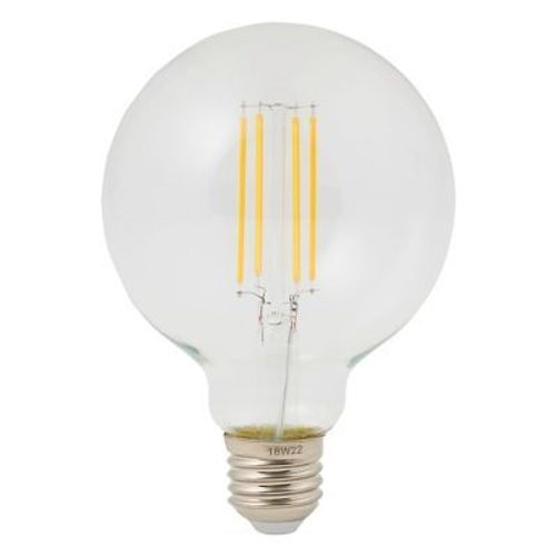 Ampoule Led Globe E27 1055lm 7.8w = 75w Ø9.5cm Diall Blanc Chaud