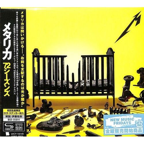 Metallica - 72 Seasons - Shm-Cd [Compact Discs] Stickers, Shm Cd, Digipack Packaging, Japan - Import