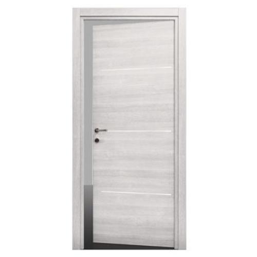 Bloc-porte Triaconta blanchi H.204 x l.83 cm  poussant gauche