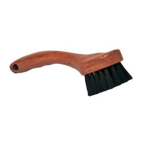 Brosse ronde en soie naturelle manche en résine