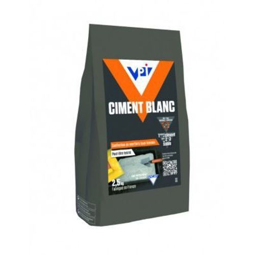 Ciment VPI blanc 2 5kg