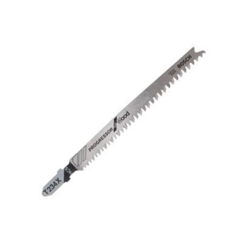 2 lames de scie sauteuse T droite propre Bosch Bois tendre