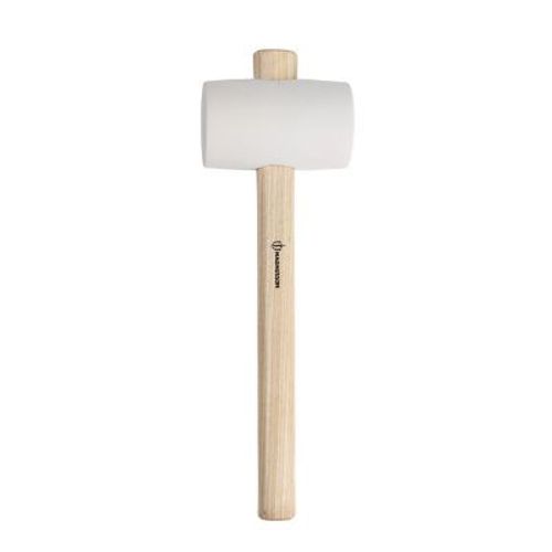 Maillet caoutchouc à poignée Magnusson 453g blanc