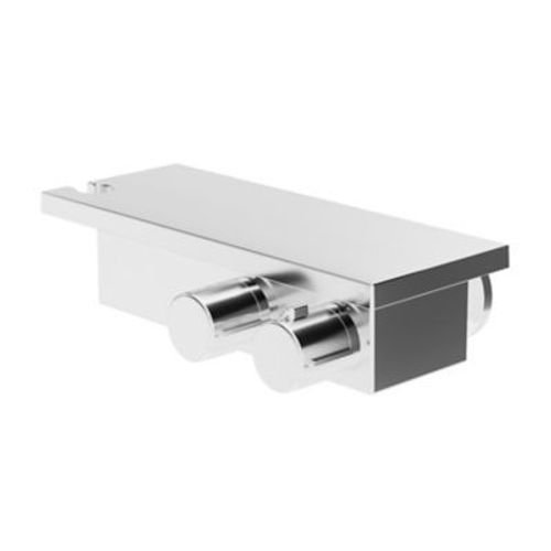 Mitigeur douche thermostatique chrome GoodHome Kolima
