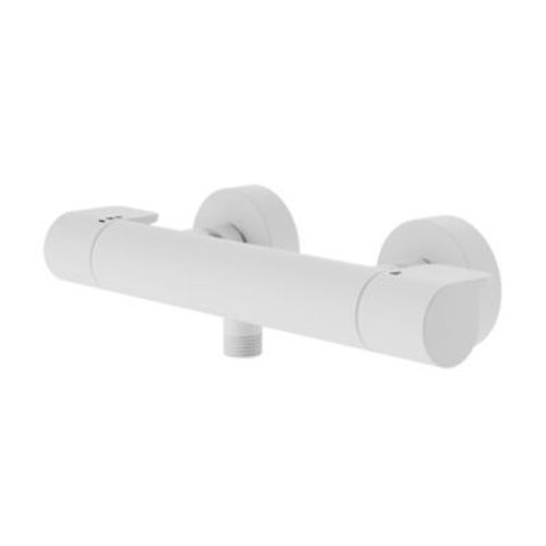 Mitigeur douche thermostatique blanc GoodHome Cavally