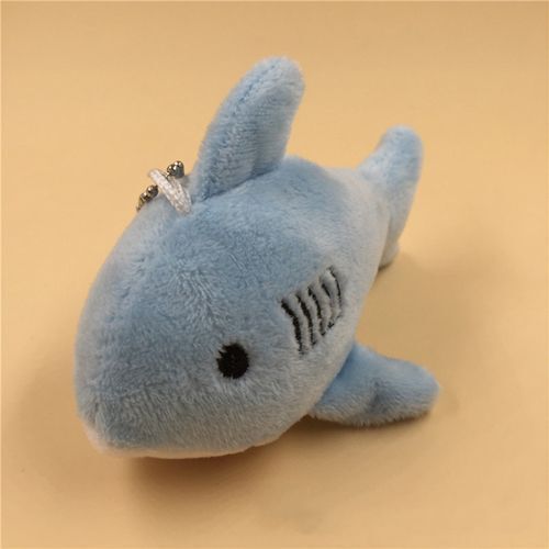 Porte-Clés En Peluche Requin, Jouet En Peluche, Mini Porte-Clés Animal De L'océan Pendentif Jouets En Peluche, Poupée En Peluche Cadeau Pour Bébé Enfants