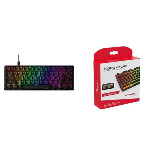 Hyperx Keyboard Alloy Origins 60 Red Us-layout Uslayout (4p5n4aa#aba)