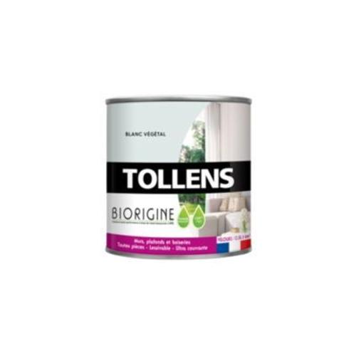 Peinture murs et plafonds Biorigine Tollens velours blanc végétal 0 5L