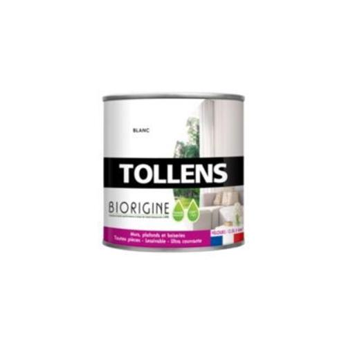 Peinture murs et plafonds Biorigine Tollens velours blanc 0 5L