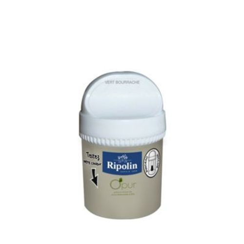 Testeur peinture intérieure Ripolin O'Pur vert bourrache satin 75ml