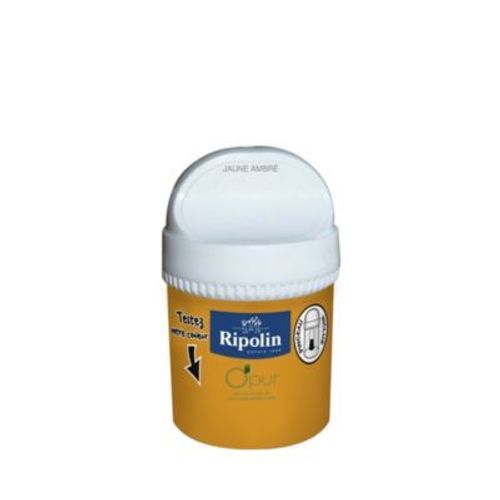 Testeur peinture intérieure Ripolin O'Pur jaune ambre satin 75ml
