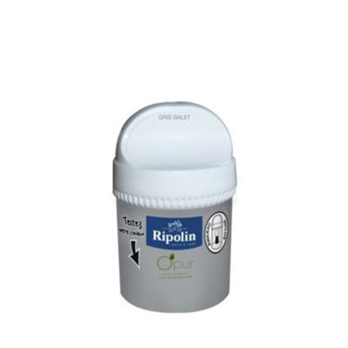Testeur peinture intérieure Ripolin O'Pur gris galet satin 75ml