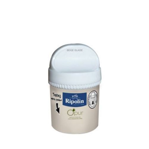 Testeur peinture intérieure Ripolin O'Pur beige glaise satin 75ml