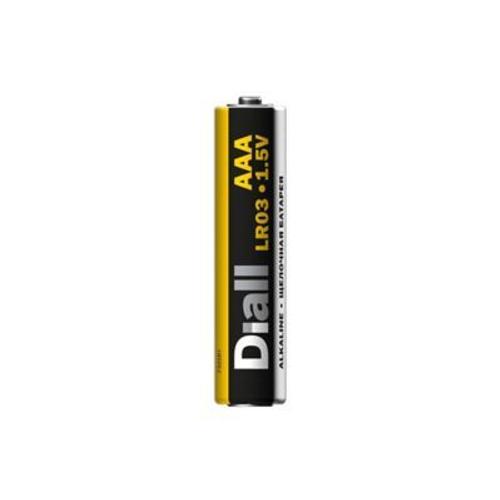 Pile alcaline Diall AAA - LR03  lot de 4