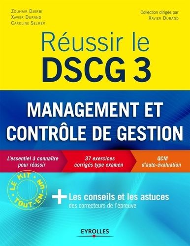 Réussir Dscg 3 - Management Et Contrôle De Gestion