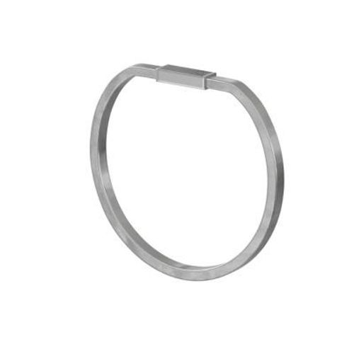 Anneau porte serviettes inox brossé GoodHome Elland