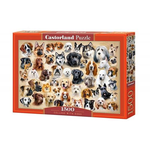 Collage With Dogs - Puzzle 1500 Pièces