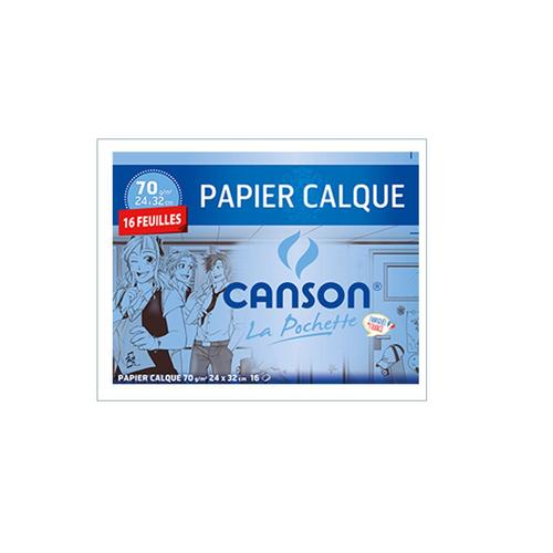 Pochette Papier Millimétré A4 90g 16f Canson