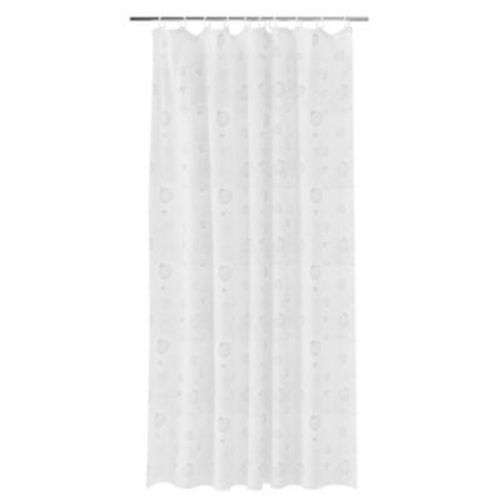 Rideau de douche blanc Naiad 180 x 200 cm GoodHome