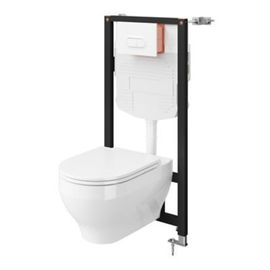 Pack WC suspendu sans bride Cavally GoodHome