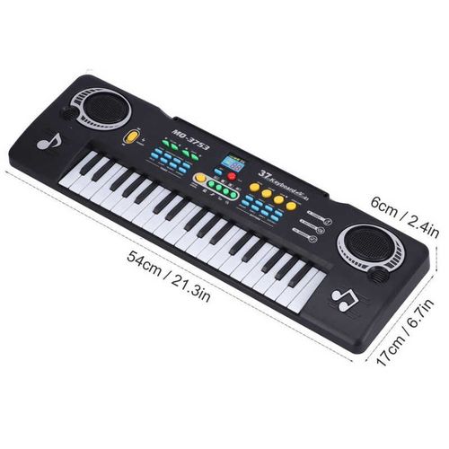 Mini Piano Électronique Pour Enfants, 37 Touches, Clavier Électronique, Enregistrement, Lecture, Effets Sonores D'animaux, Apprentissage