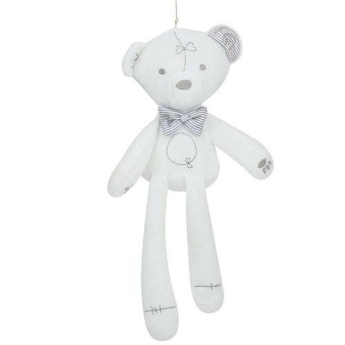 Ours En Peluche Pour Bébé, Jouet Avec Anneau De Suspension, Doux Et Mignon